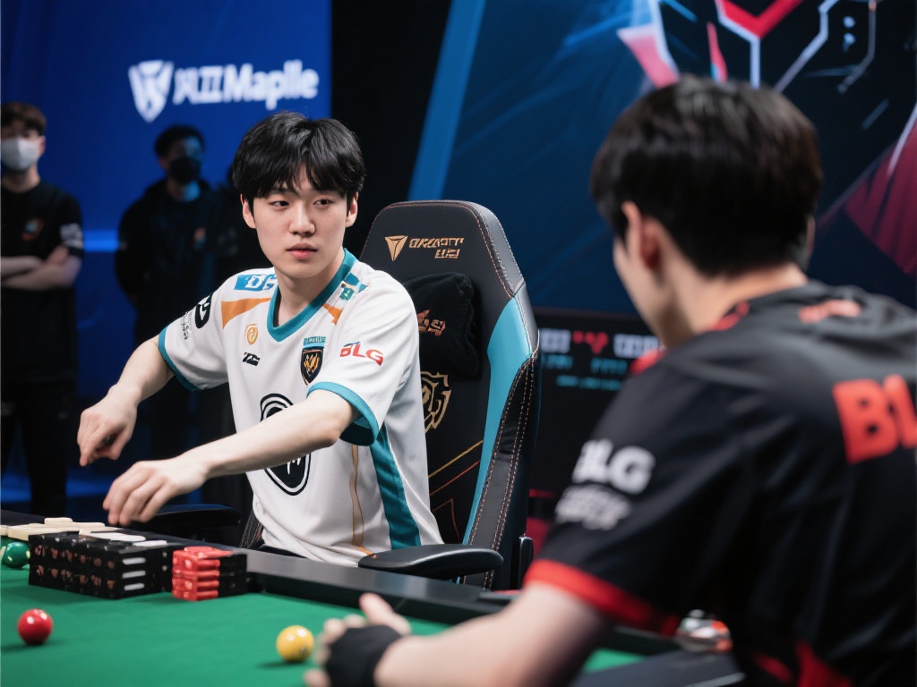 去年，电子竞技圈的风云人物Maple在不